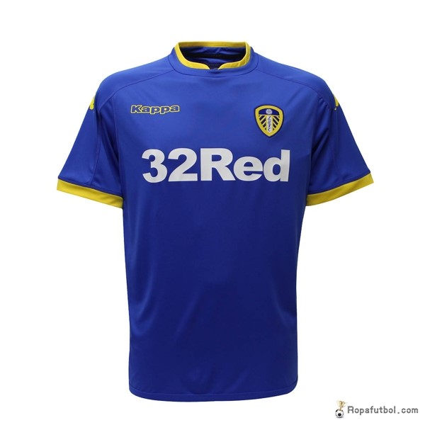 Camiseta Leeds United Replica Segunda Ropa 2016/17 Azul